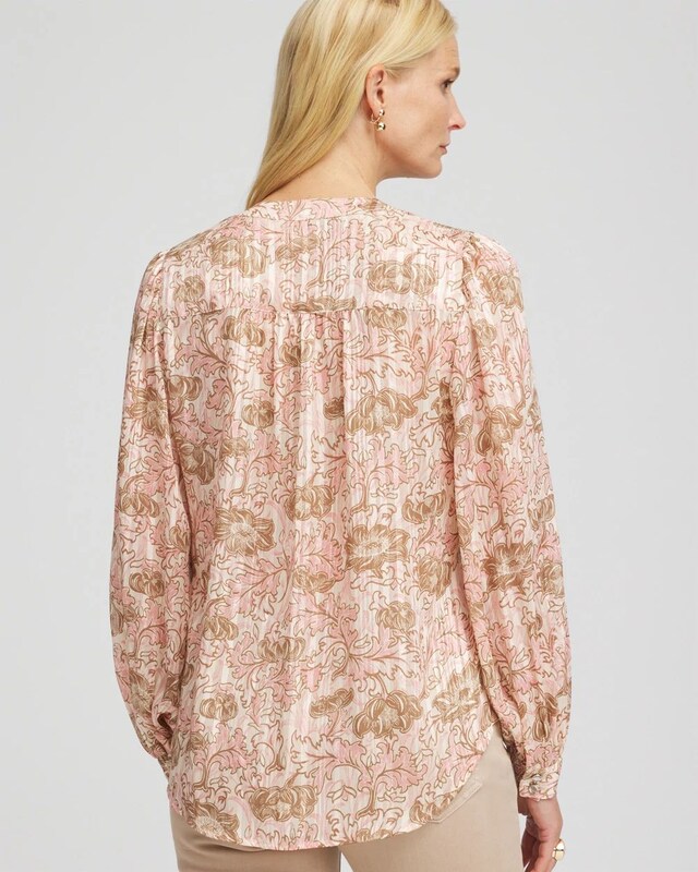 Revival Bloom Chiffon Blouse - image 3